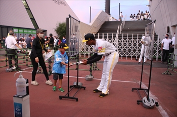 ホークス選手による交流の写真11