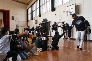 外国人選手との国際交流の写真8