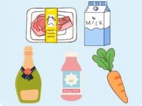 ダメ食材イラスト