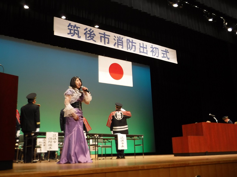 MISAさんによる国歌独唱