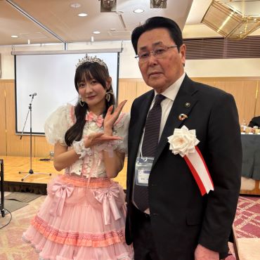 Mireiさんと市長