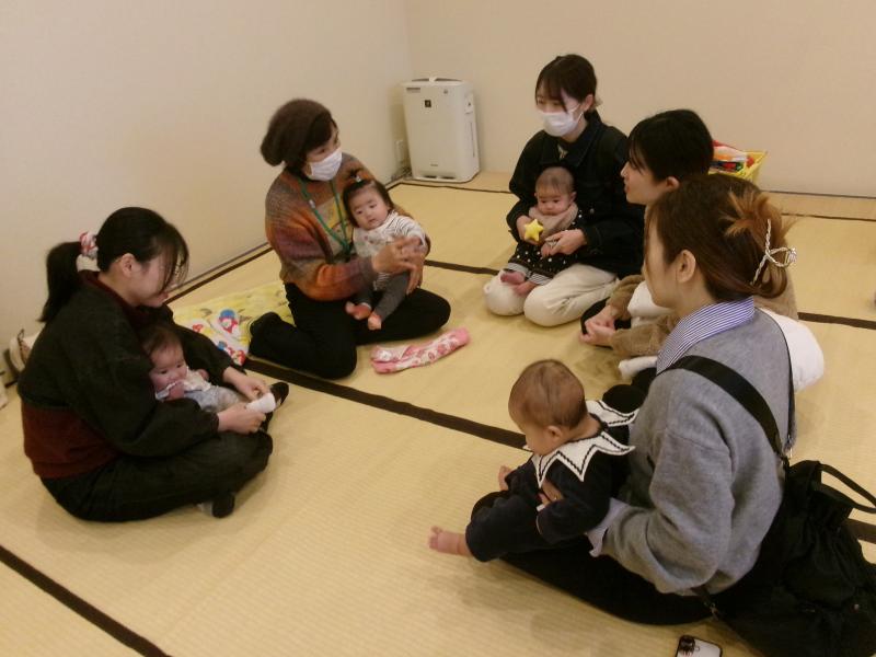 サロンの方とおしゃべり