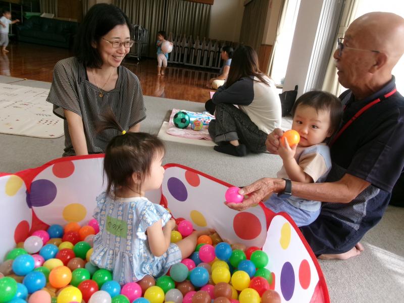 サロンの方とおしゃべり