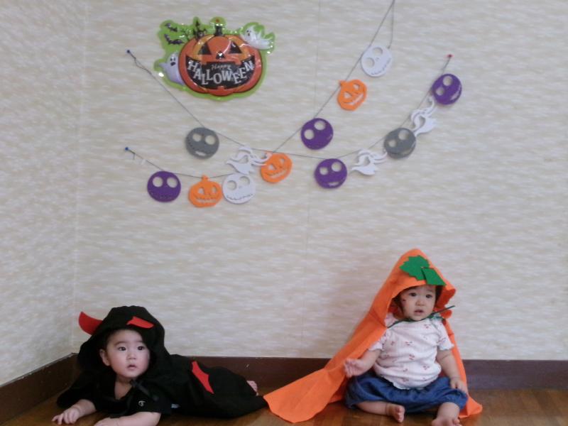 ハロウィンの様子