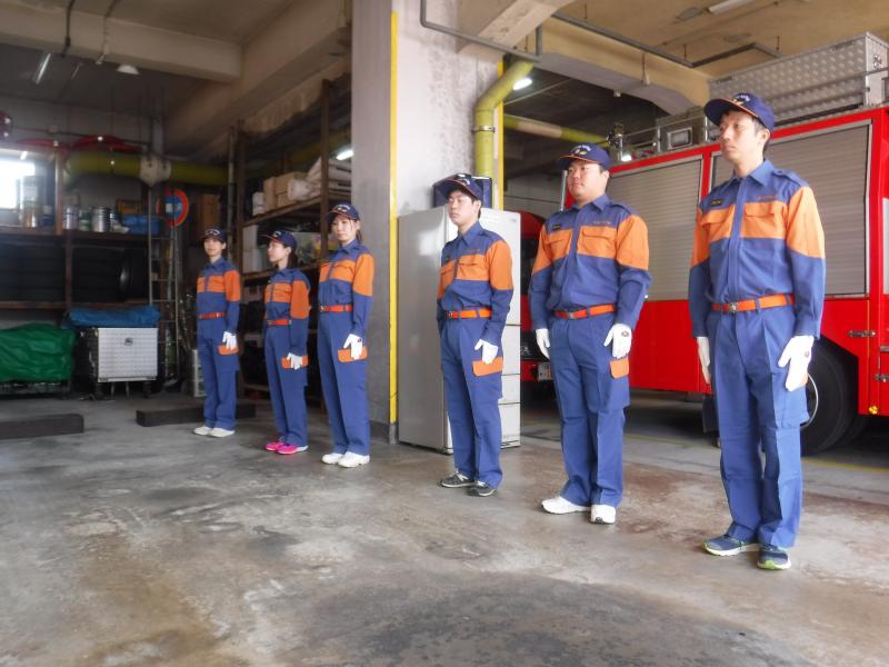 規律ある行動と団結力を高める訓練礼式