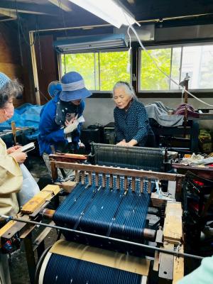 工房見学の様子 工房見学の様子