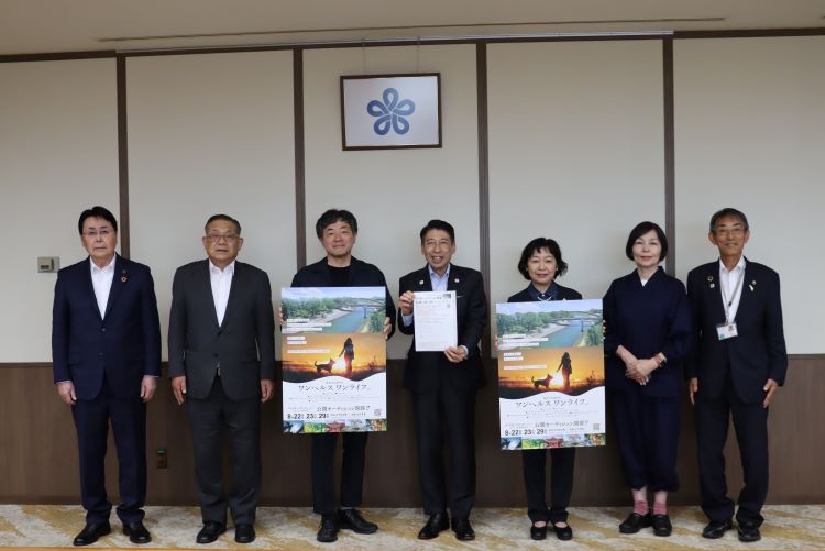 県知事訪問 県知事訪問