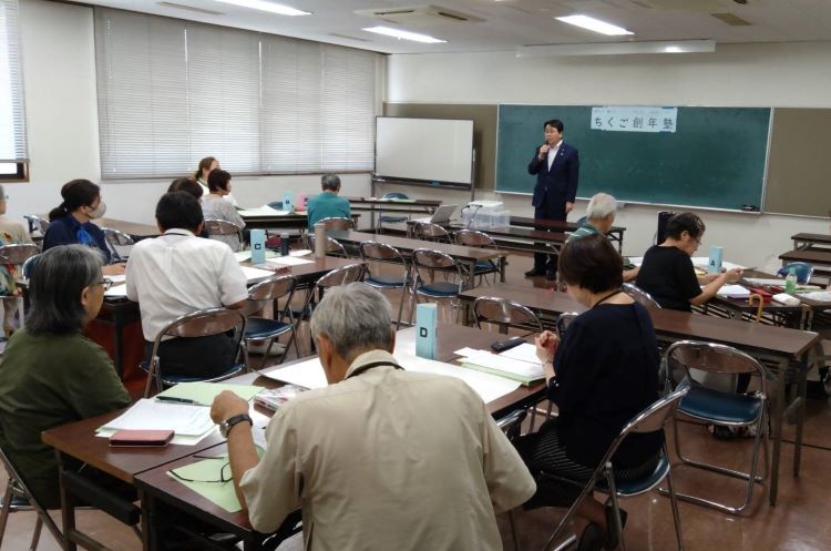 ちくご創年塾開講式 ちくご創年塾開講式